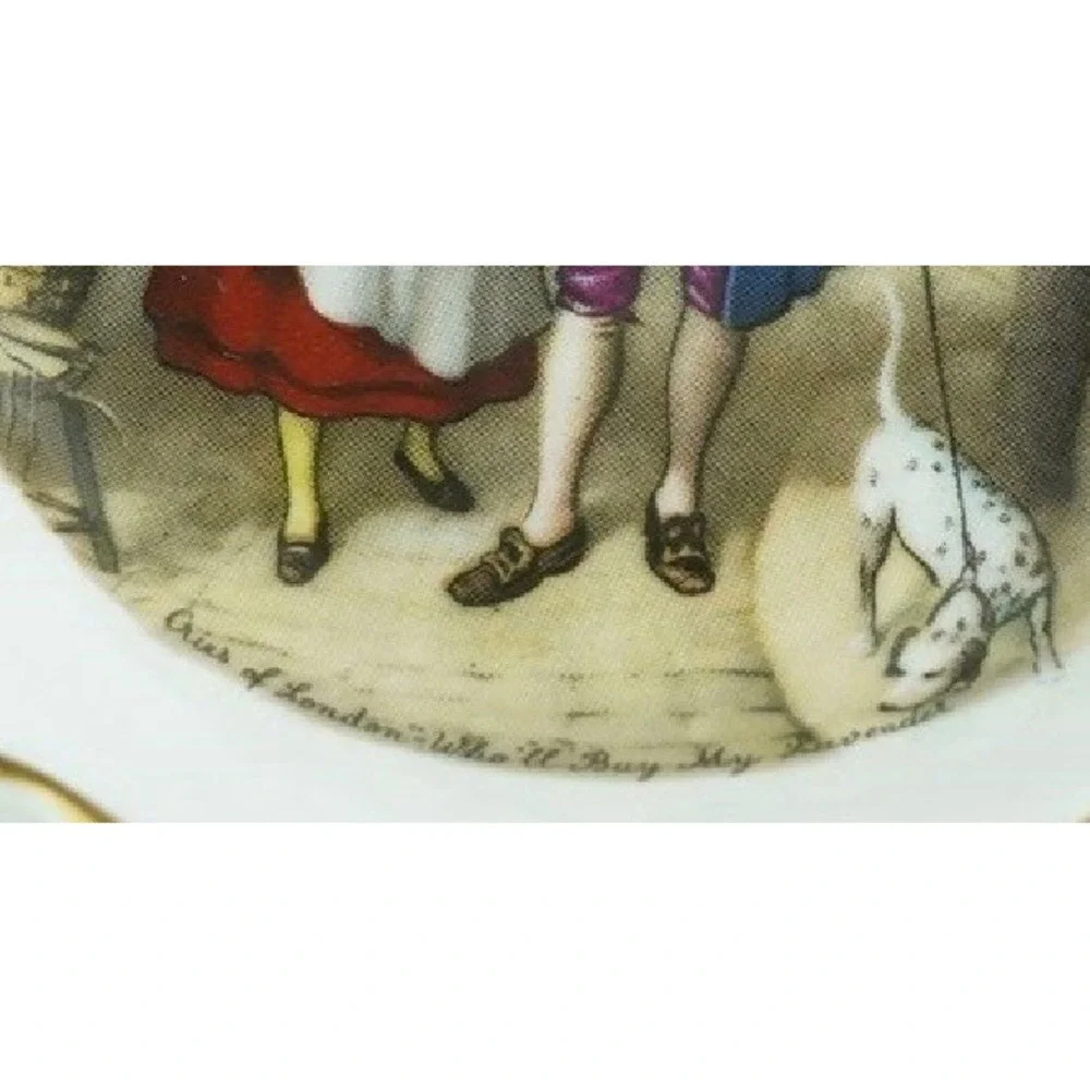 Royal Grafton Cries of London Who'll Buy My Lavender Bone China Bowl 4 inch